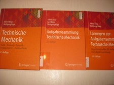 Technische Mechanik - Alfred Böge 32 A. 2017 + Aufgabensammlung + Lösungen