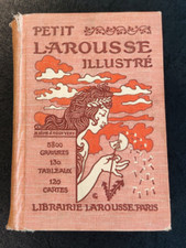Petit Larosse Illustre Paris 1914 Claude Auge Lexikon frsnzösisch antik Vintage
