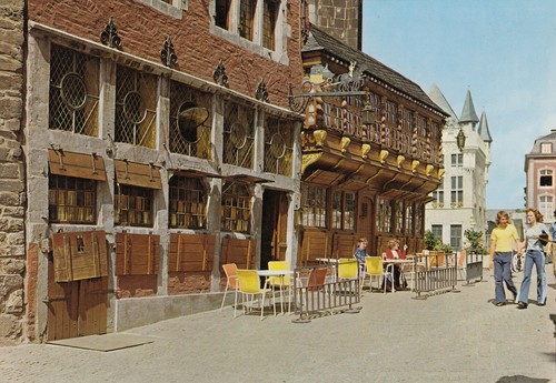 Alte postkarte bad - postkarte,