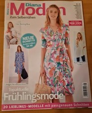 Diana Moden zum Selbernähen "Frühlingsmode" + Schnittmuster Ausgabe 2021