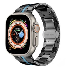 Edelstahl Armband Für Apple Watch ULTRA Titan 11 10 9 8 -1 ✅ SE 38 - 49mm Metall