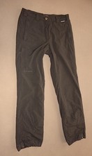 Schöffel schwarze, gefütterte Damen Trekkinghose, Thermohose Gr. 38 +Maßangabe