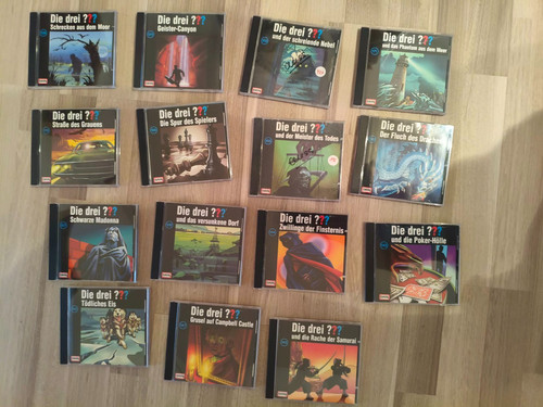 15x die drei fragezeichen - die,
