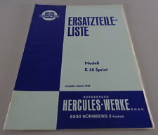 Teilekatalog / Ersatzteilliste