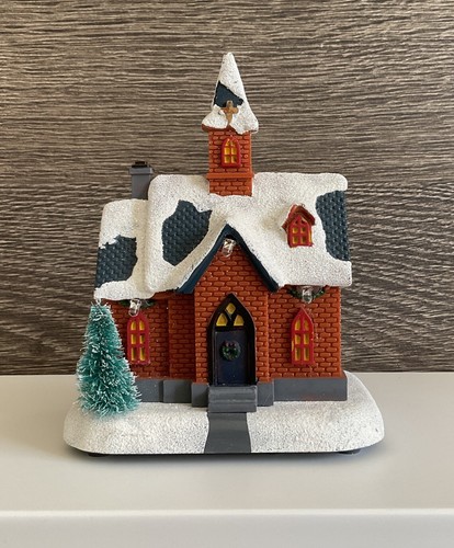 Deko led figur winterhaus - led,
