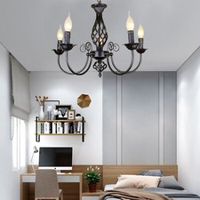 Vintage 5-Kopf Kronleuchter