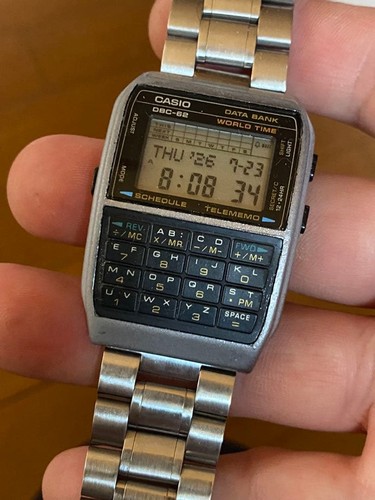 Casio data bank - data,