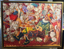 ars mundi Exklusiv Edition Kaikaoss "Die leckeren Kirschen" gerahmt ca. 65x85cm