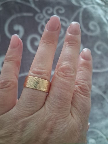 Unisex ring 585 rotgold - unisex,