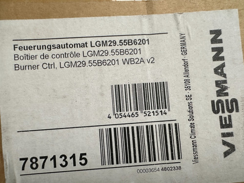 Viessmann feuerungsautomat - viessmann,