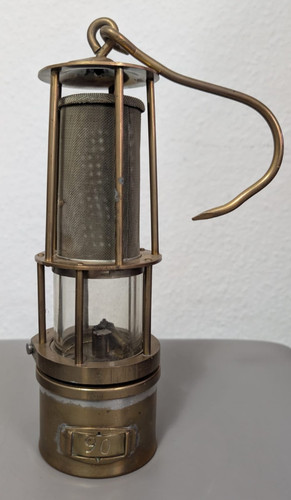 Alte grubenlampe - alte,