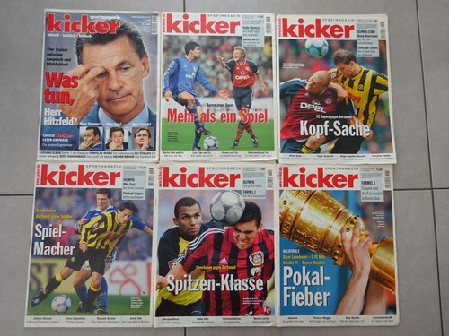 Kicker sportmagazin konvolut - sportmagazin,