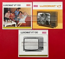 3 x DDR Reklame Prospekt RFT