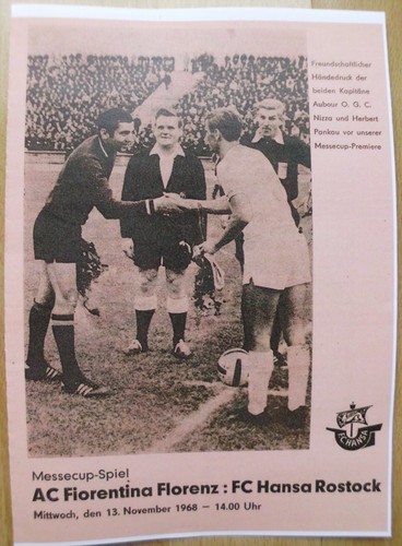 Europapokal hansa rostock - europapokal, fc