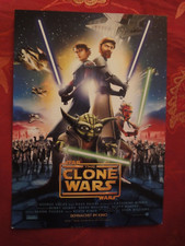 STAR WARS The Clone Wars Reklame Werbung Postkarte ungelaufen COMIC