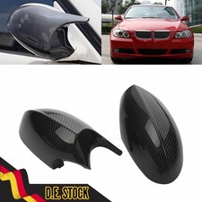 2x Spiegelkappen Gehäuse Carbon Look Für BMW E90 E91 E92 E93 E81 E82 E87 Pre-LCI