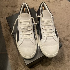 Ovp. - Shoepassion Sneaker / Leder-Stoffmix / Gr. 43 - grauweiß - seitenwandgen.