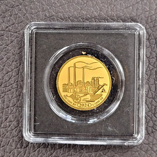 Goldmünze 1/1000 Oz. Feingold 999.9 - 50 Pfennig Deutschland 2024