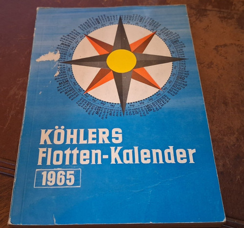 Köhlers flotten kalender 1965 - flotten-kalender,
