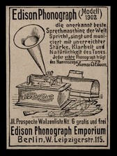 Alte Reklame Werbung 1902