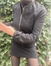 Coole PROMOD Bomberjacke Jacke Blouson GrXS/ 32-34 NEU schwarz 93%PE 7%Elathan