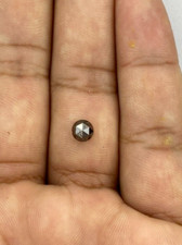 0.73TCW Natürlich Loser Rund Rose Schnitt Kostüm Brown Farbe Diamant für Schmuck