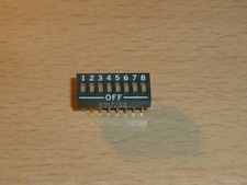 KNITTER DSS108 DIP-Switch (Kodierschalter, DIP-Schalter), 8-polig