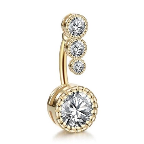 Edelstahl bauchnabelpiercing - edelstahl,