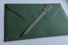 Designer Lesezeichen Leseklipp Brieföffner versilbert Silber by Royal Zilverstad