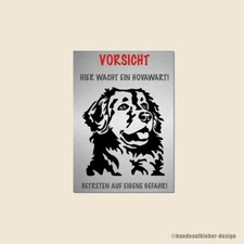 Hovawart Warnschild Hunde