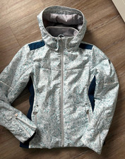 Dare 2B Skijacke Damen Snowboard 38 petrol weiss Stretch Elasthan wie neu