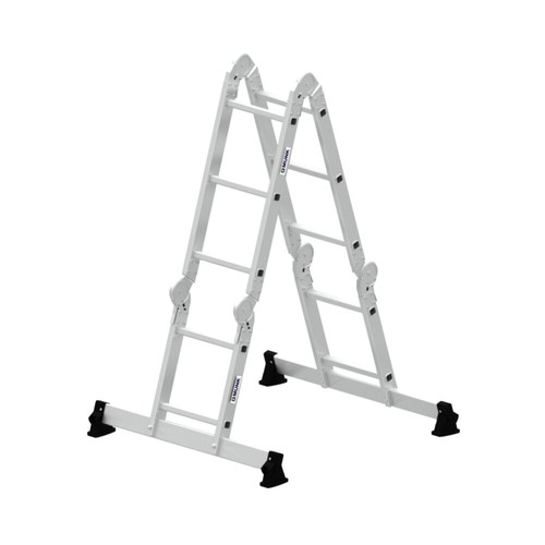 Vielzweckleiter teilig mit - 4-teilig,
