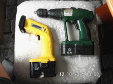 Mannesmann Dreieckschleifer und Akkuschrauber - ohne Ladegeräte