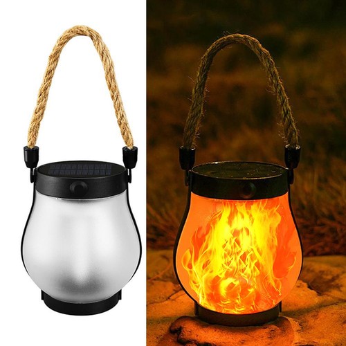Led solar flamme - fackel, lampe
