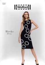 Wolford Hiroko Dress  Die Farbe ist NICHT schwarz, sonder Light Grey/black