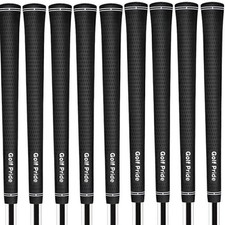 13 PCS Tour Velvet Standard Midsize Black Golf Club Grips Rubber Anti-Slip DE