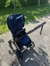 Kinderwagen Cybex Platinum e-priam Roségold Dunkelblau Kombiset