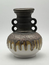 Vase Fat Lava West Germany Keramik Mid Century Brutalismus Deko