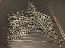 40 Kleiderbügel Metall Kleiderbügel Drahtbügel Metallkleiderbügel verzinkt