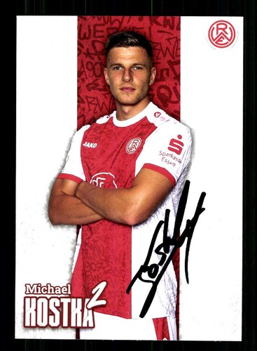 Michael kostka autogrammkarte - kostka,