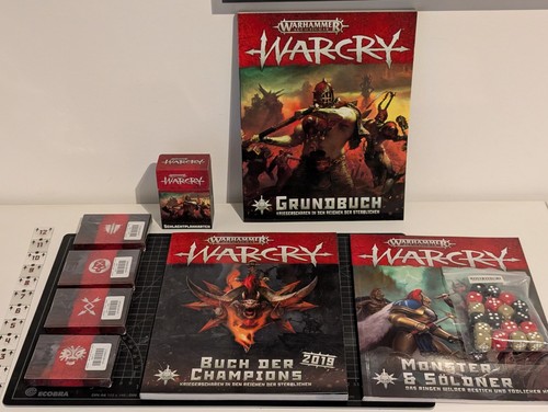 Warcry regelbücher karten - warcry,