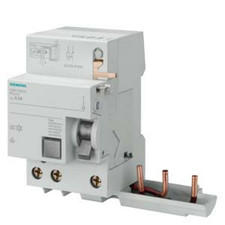 Siemens FI-Block Fehlerstromauslöser RCD 3-polig Typ A 63A 300mA 400V SENTRON