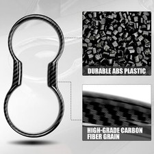 Carbon Fiber Cup Holder Cover
