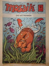 Mosaik Heft 9/1976 Das Wettrennen, guter Zustand , ohne Abo