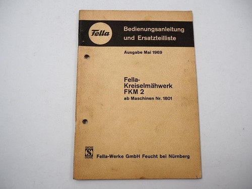 Fella fkm2 kreiselmähwerk - fella,