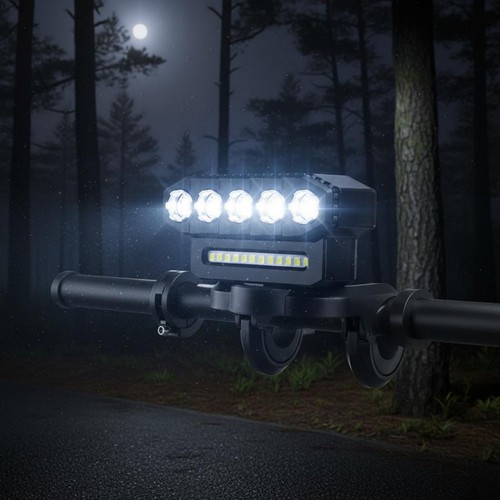 Fahrradlampe mit hupe hell - hupe,