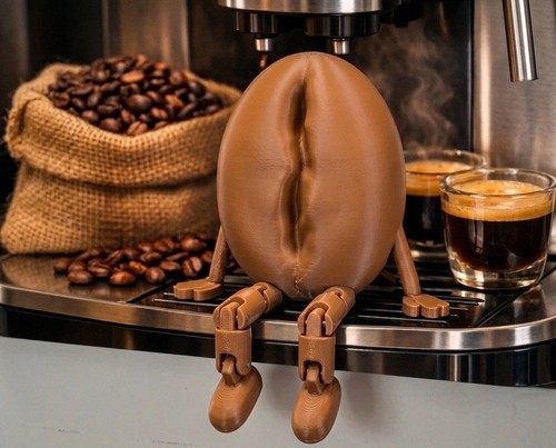 Kaffeebohne druck mit - 3d,