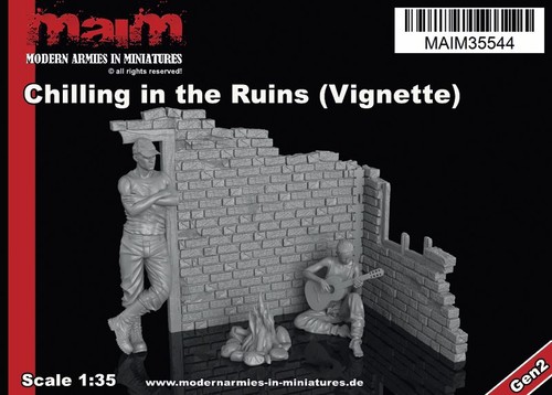 Chilling the ruins - chilling,