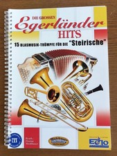 Steirische Harmonika Griffschrift,15 Egerländer Hits,neuwtg. inkl.Titel auf APP