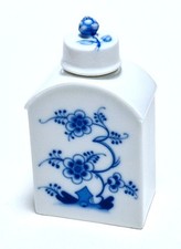 Fürstenberg Porzellan - Teedose - "ALT BRAUNSCHWEIG" blau Dekor